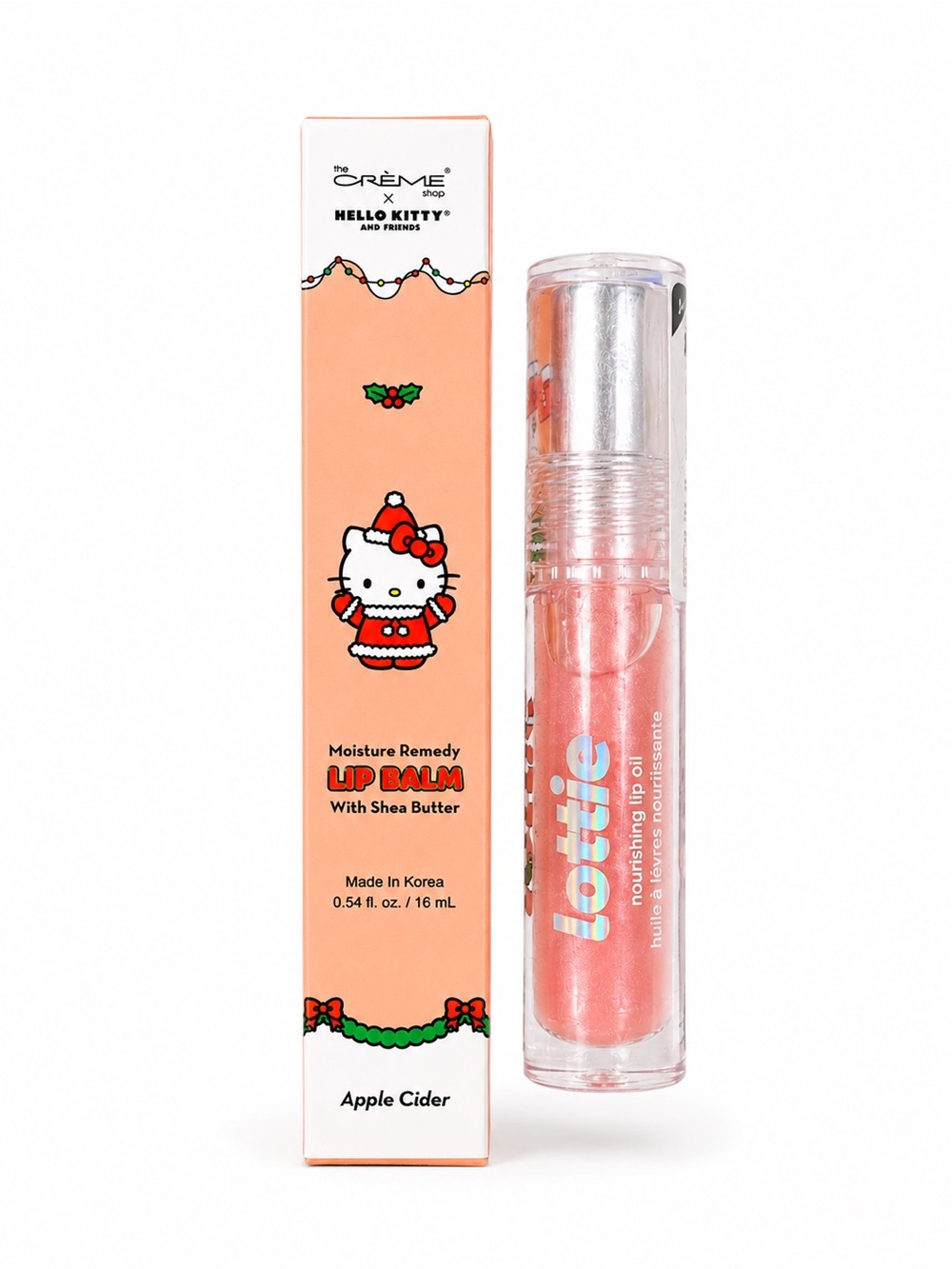 The Creme Shop Lip Balm and Lottie Lip Oil